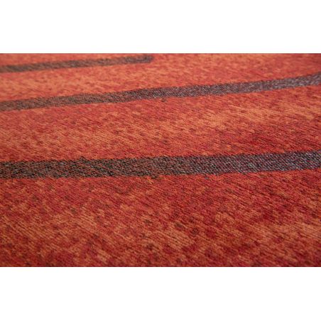 Tapis contemporain rouge par Louis de Poortere Tapis contemporain rouge par Louis de Poortere