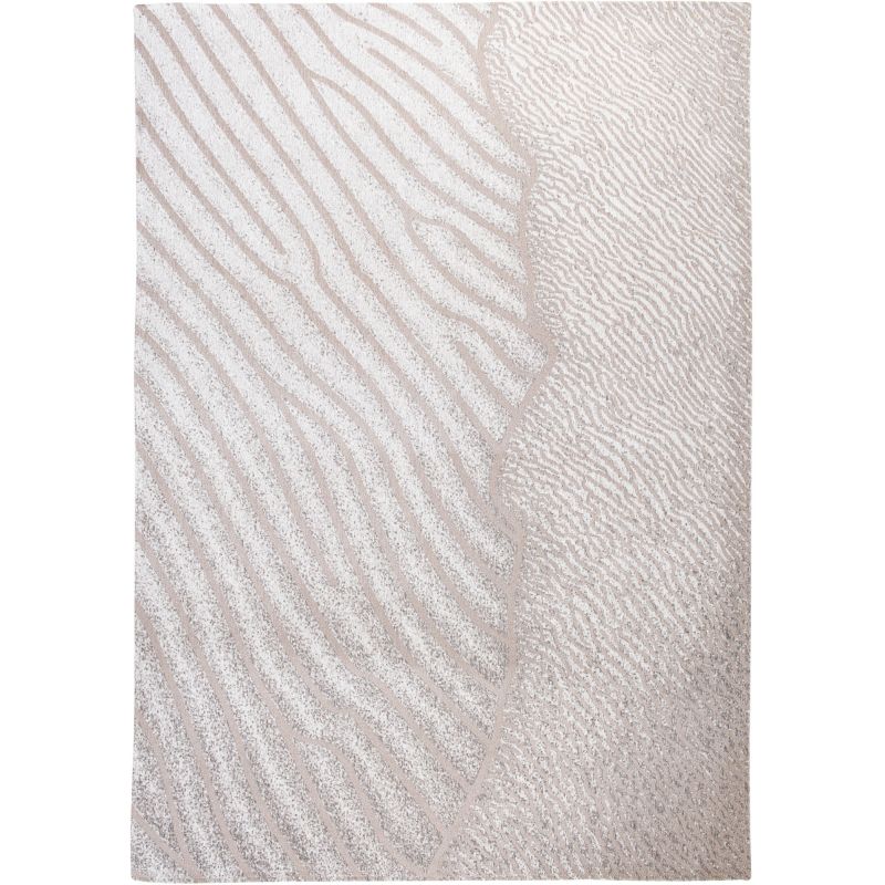 Tapis de salon Shores Amazon Mud en coton et polyester