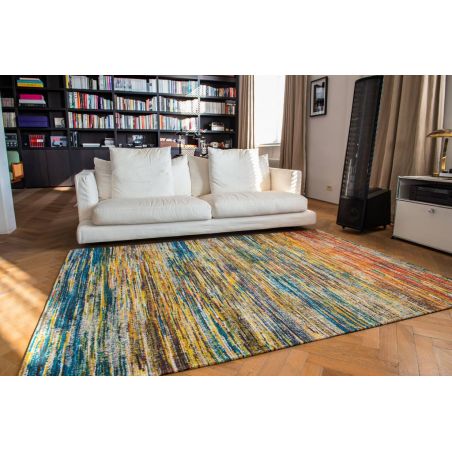Tapis de salon moderne multicolore Myriad par Louis de Poortere Tapis de salon moderne multicolore Myriad par Louis de Poortere