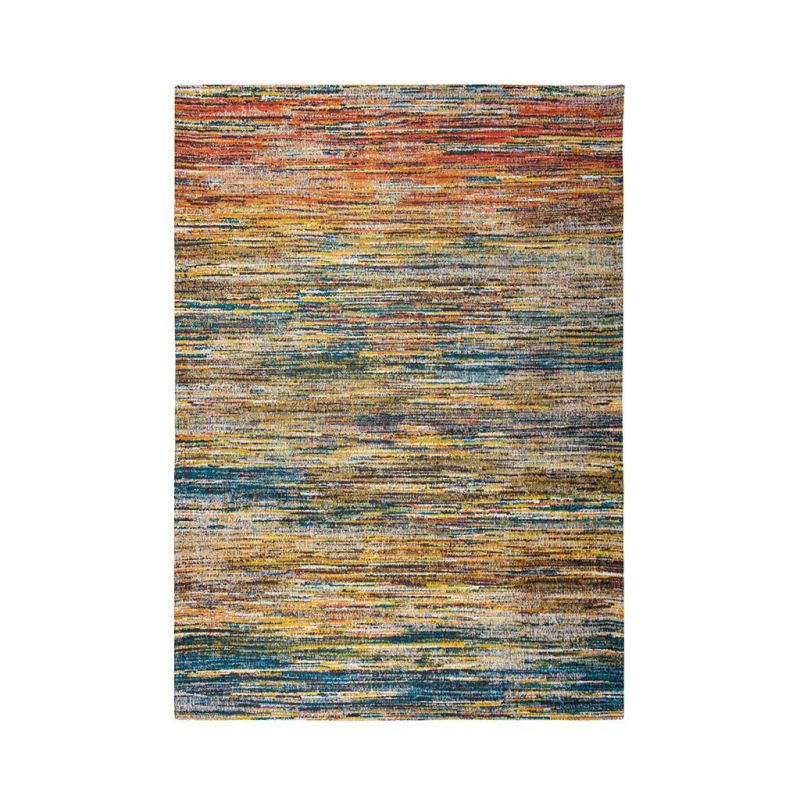 Tapis de bureau multicolore Sari Myriad en coton
