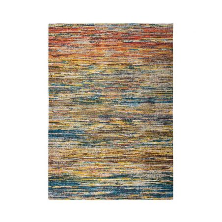Tapis de bureau multicolore Sari Myriad en coton Tapis de bureau multicolore Sari Myriad en coton