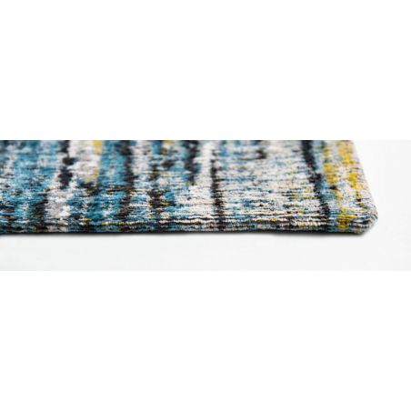 Tapis de bureau contemporain jaune et bleu par Louis de Poortere Tapis de bureau contemporain jaune et bleu par Louis de Poortere