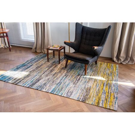 Tapis de salon moderne multicolore Sari Mix par Louis de Poortere Tapis de salon moderne multicolore Sari Mix par Louis de Poortere