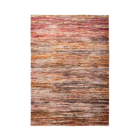 Tapis de bureau multicolore Sari Sandalwood en coton Tapis de bureau multicolore Sari Sandalwood en coton