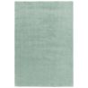 Tapis de bureau design Bel-Air vert d'eau en laine et viscose