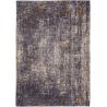 Tapis de salon Jacob's Ladder Gris anthracite et jaune en coton et polyester