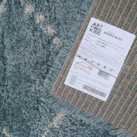 Tapis de chambre Nomad Bleu Tapis de chambre Nomad Bleu