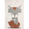 Tapis chambre Enfant Renard Tapis chambre Enfant Renard