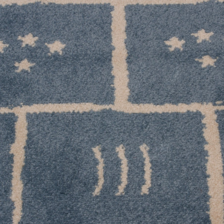 Tapis chambre Enfant Marelle Bleu Tapis chambre Enfant Marelle Bleu