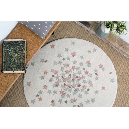 Tapis chambre Enfant Rond Nova Rose Tapis chambre Enfant Rond Nova Rose