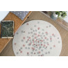 Tapis chambre Enfant Rond Nova Rose Tapis chambre Enfant Rond Nova Rose