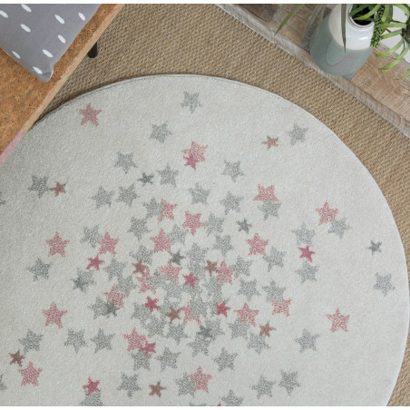 Tapis chambre Enfant Rond Nova Rose Tapis chambre Enfant Rond Nova Rose