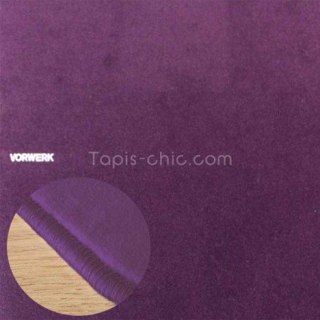 Tapis sur mesure Violet par Vorwerk gamme Modena