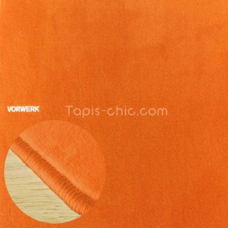 Tapis sur mesure Orange par Vorwerk gamme Modena