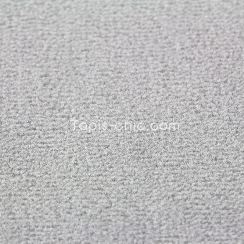 Tapis sur mesure Gris Clair par Vorwerk gamme Modena detail matiere