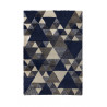 Tapis de salon Géométrique Dakari Nuru Navy Tapis de salon Géométrique Dakari Nuru Navy