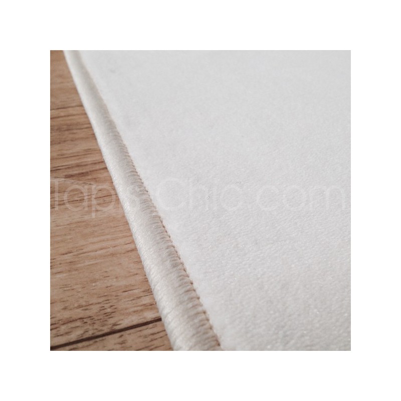 Tapis sur mesure Blanc par Vorwerk gamme Modena bordure