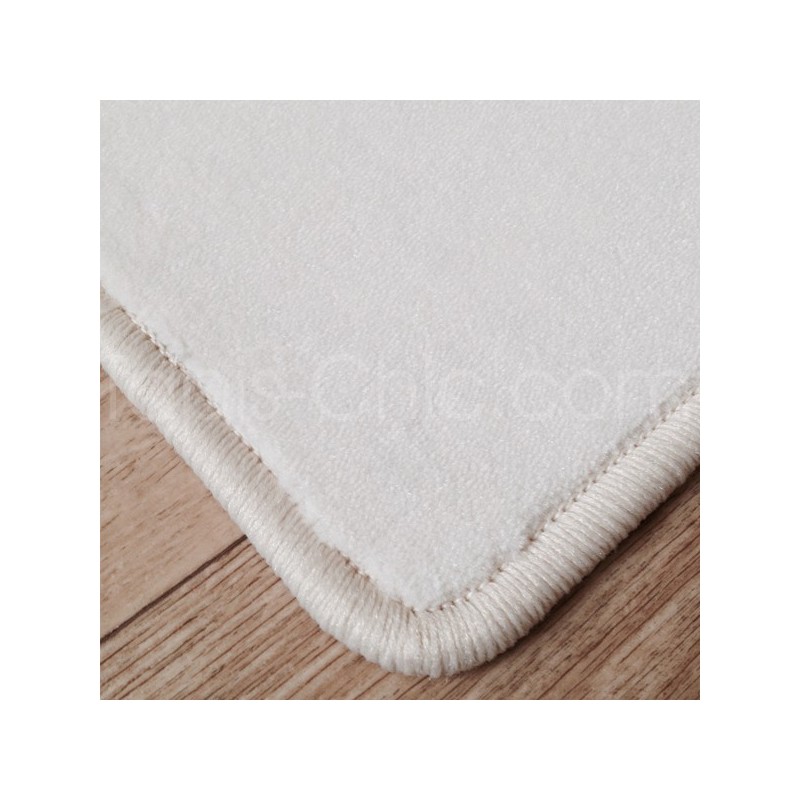 Tapis sur mesure Blanc par Vorwerk gamme Modena surjet