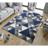 Tapis de salon Géométrique Dakari Nuru Navy Tapis de salon Géométrique Dakari Nuru Navy