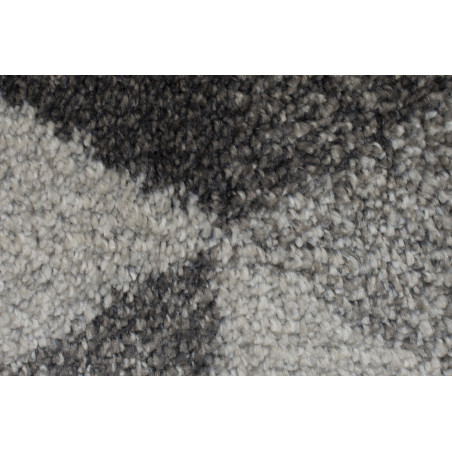 Tapis Design Géométrique Dakari Nuru Gris et Ivoire Tapis Design Géométrique Dakari Nuru Gris et Ivoire