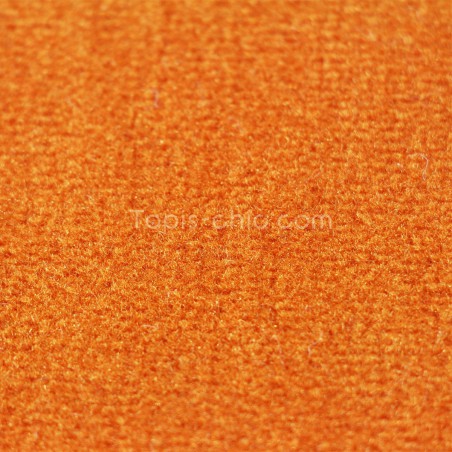 Tapis sur mesure rond Orange par Vorwerk gamme Modena Tapis sur mesure rond Orange par Vorwerk gamme Modena