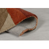 Tapis de salon polyester Design Infinite Orange Rond Tapis de salon polyester Design Infinite Orange Rond