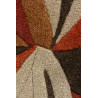 Tapis de salon polyester Design Infinite Orange Rond Tapis de salon polyester Design Infinite Orange Rond