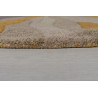 Tapis de salon polyester Design Infinite Ochre Rond Tapis de salon polyester Design Infinite Ochre Rond