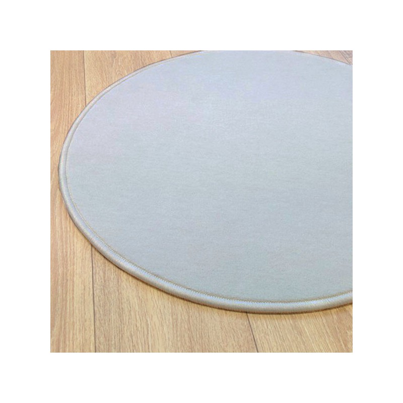 Tapis sur mesure rond Gris Clair par Vorwerk gamme Modena salon