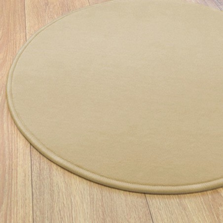 Tapis sur mesure rond Beige par Vorwerk gamme Modena Tapis sur mesure rond Beige par Vorwerk gamme Modena