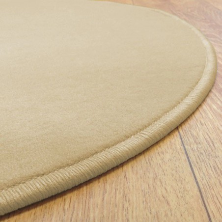 Tapis sur mesure rond Beige par Vorwerk gamme Modena Tapis sur mesure rond Beige par Vorwerk gamme Modena