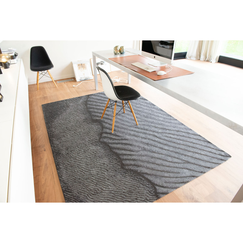 Tapis de salon Shores Lovina Beach en coton et polyester