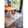 Tapis de salon Shores Amazon Mud en coton et polyester Tapis de salon Shores Amazon Mud en coton et polyester