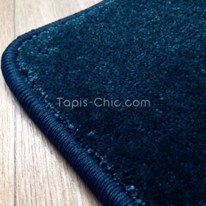 Tapis sur mesure Bleu Marine gamme Lyrica par Vorwerk angle
