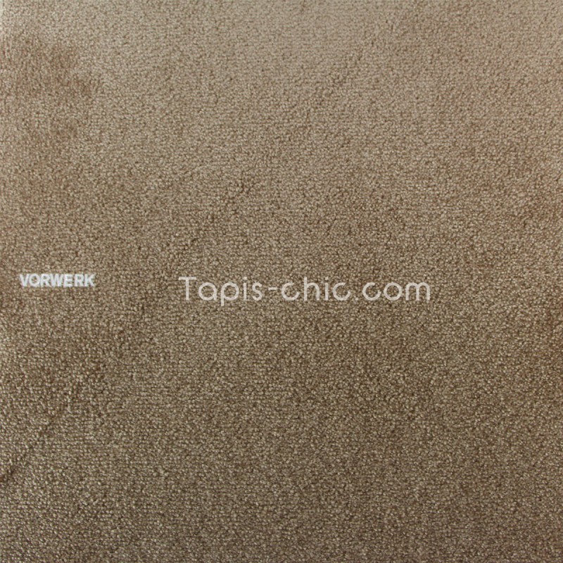 Tapis sur mesure Taupe gamme Lyrica par Vorwerk detail couleur