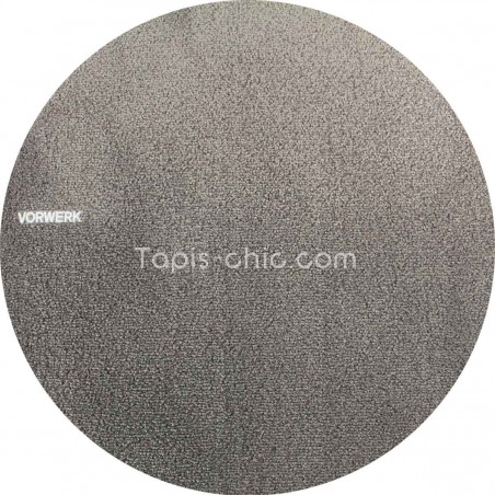 Tapis sur mesure rond Gris gamme Safira par Vorwerk