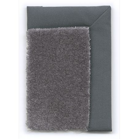 Tapis de Salon Haut de Gamme Skyline sur-Mesure Gris Souris