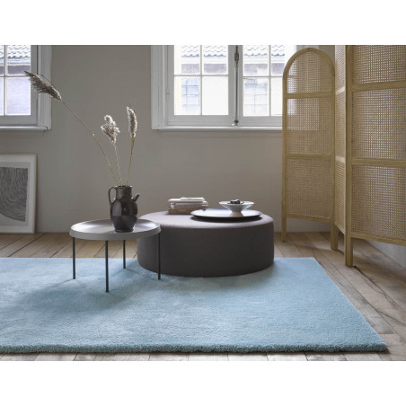 Tapis shaggy doux et épais turquoise clair Tapis shaggy doux et épais turquoise clair