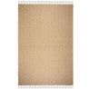 Tapis d'extérieur en coton recyclé Malmo ocre Tapis d'extérieur en coton recyclé Malmo ocre