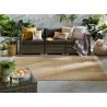 Tapis outdoor blanc et ocre par Flair Rugs Tapis outdoor blanc et ocre par Flair Rugs
