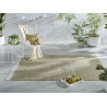 Tapis en coton recyclé Malmo vert Tapis en coton recyclé Malmo vert