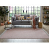 Tapis en coton recyclé Malmo rose par Flair Rugs Tapis en coton recyclé Malmo rose par Flair Rugs