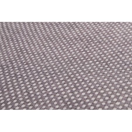 Tapis de bureau tissé en coton recyclé Primi Gris Tapis de bureau tissé en coton recyclé Primi Gris