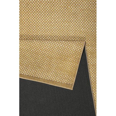 Tapis de bureau tissé en coton recyclé Primi Moutarde Tapis de bureau tissé en coton recyclé Primi Moutarde
