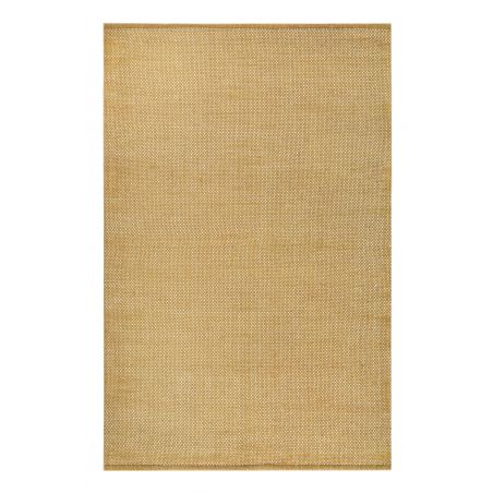 Tapis de bureau tissé en coton recyclé Primi Moutarde Tapis de bureau tissé en coton recyclé Primi Moutarde