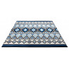 Tapis de salon Effet Kilim Bleu par WeconHome Tapis de salon Effet Kilim Bleu par WeconHome