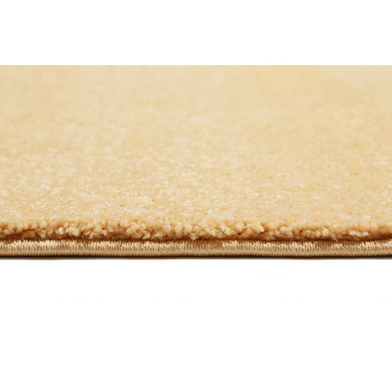 Tapis de salon tissé en polypropylène California pêche