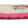 Tapis d'enfant en polyester E-Toucan rond rose Tapis d'enfant en polyester E-Toucan rond rose