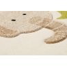 Tapis d'enfant en polypropylène Safari vert