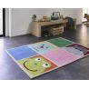 Tapis de chambre tufté main en polyester What's up multicolore vif Tapis de chambre tufté main en polyester What's up multicolore vif